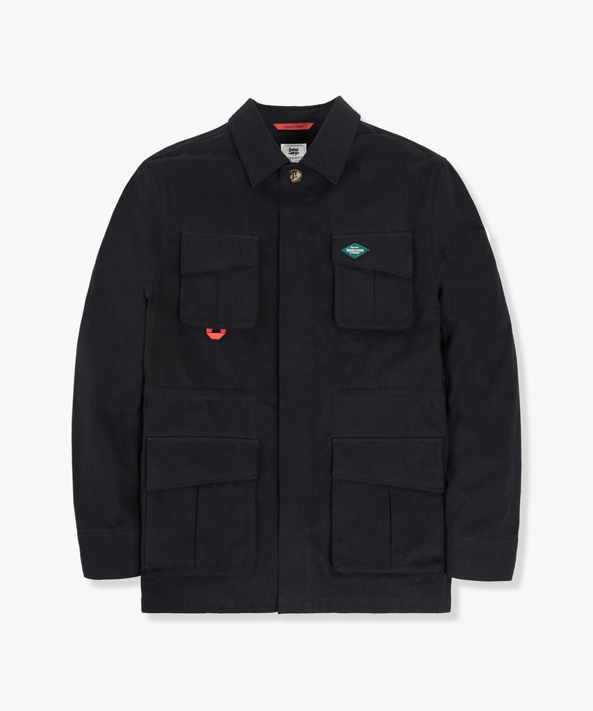 Geecoon Original Vintage Hunting Jacket Gee245-202 Black