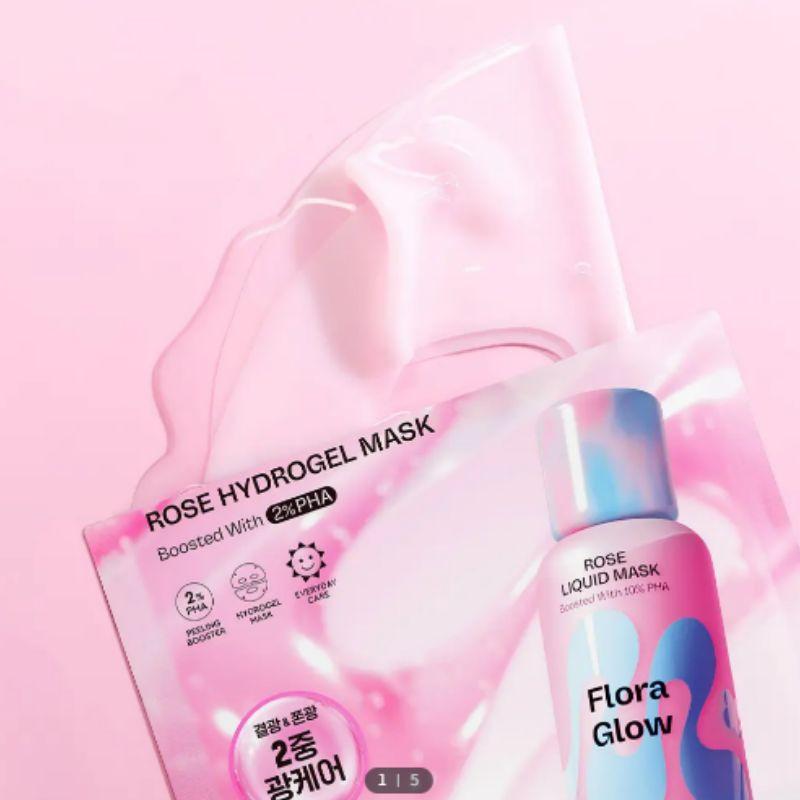 Mamonde Гидрогелевая маска с PHA-кислотами и розой, 1 шт.