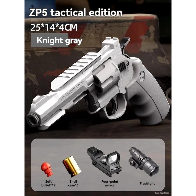 Оружие двойного действия, игрушечный револьвер, игрушечный метательный пистолет, ручное оружие, пистолет-пулемет, страйкбол для мальчиков, игра-стрелялка для взрослых