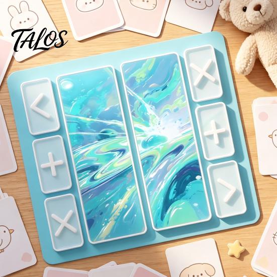 Camping Game Mat Fidget Trading Board Mat, Non-Slip Rubber 18" x 16" Portable Accessories with Accept Add Reject Markers for Toys Multi Purpose