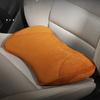 2-in-1 Car Seat Booster Universal Driver Memory Foam Lumbar Pillow Suede Seat Heightened Inclined Cushion Car