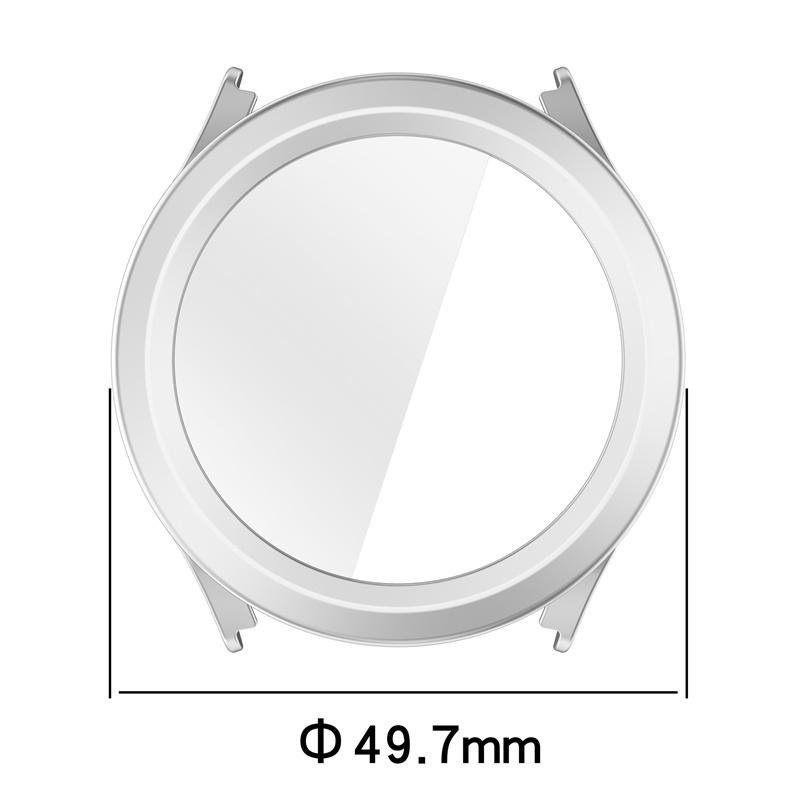 Чехол из ПК+Закаленного Стекла для Умных Часов Xiaomi Watch S5, Защитная Крышка-Бампер для Ремешка, Аксессуары для Защиты Экрана Xiaomi Watch S5