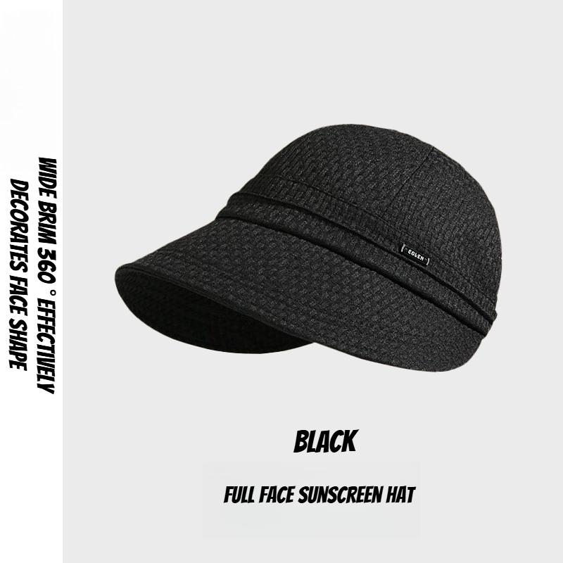 1pc Women's Wide Brim Sun Hat,outdoor Sun Drawstring Adjustable Bucket Summer Quick-drying Bucket Hat for Beach Tarlve Parties