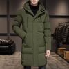 Medium To Long Length, Cotton Jacket, Men's Winter Coat, Loose Hooded Cotton Jacket, Warm and Thick, Down Cotton Jacket