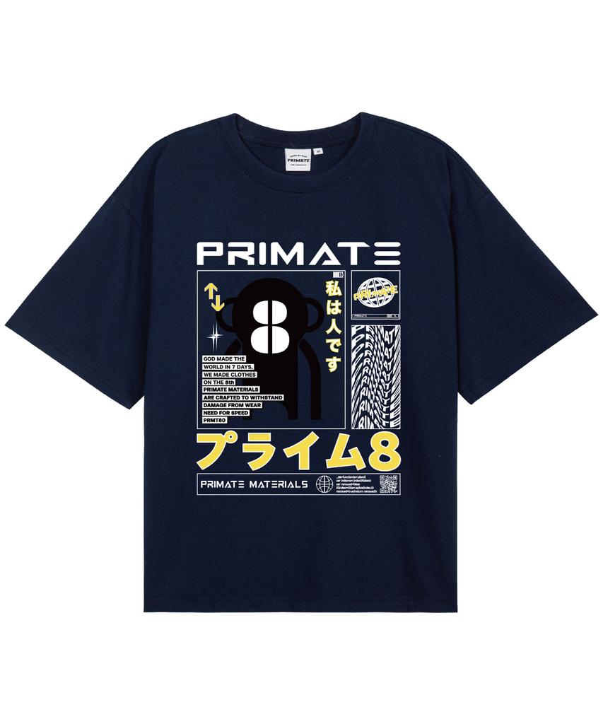 PRIMATE [Cool Cotton] Marshmello Oversized Short Sleeve T-Shirt 8 Colors (Type A)