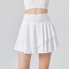 Короткая теннисная юбка Анти-ультрафиолетовая юбка Женская спортивная юбка с карманами Юбки с высокой талией Быстросохнущая двухэтажная юбка Защитная одежда от солнца
