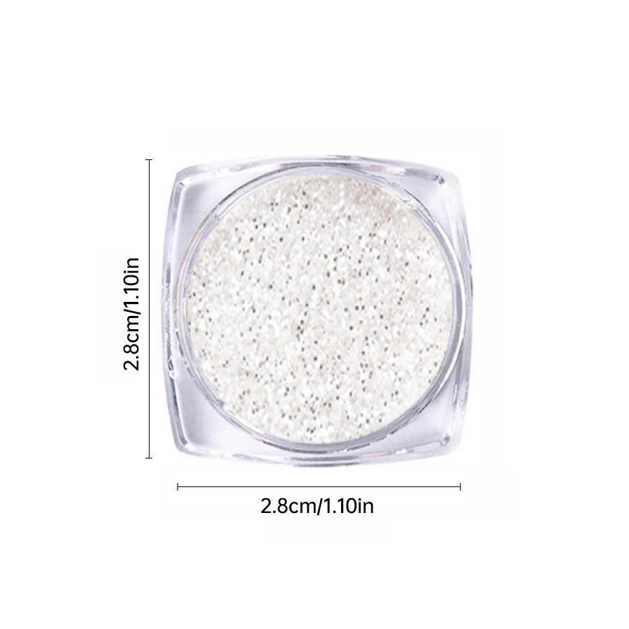 Нейл-арт Кристаллическая битая алмазная пудра, блестящие смешанные микро-алмазные блестки для ногтей, бриллиантовые украшения