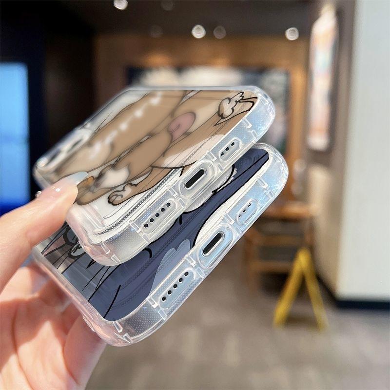 Милые мультяшные пузыри подходят для чехла на мобильный телефон iPhone14promax, защитного чехла с воздушной подушкой Apple 15, противоударного нового образца.
