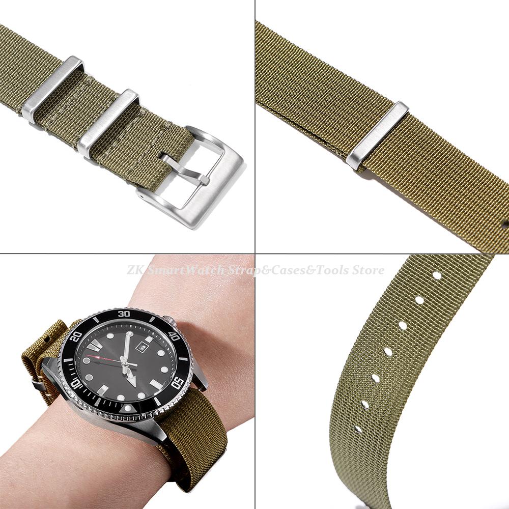 Ребристый ремешок для часов 18 мм 20 мм 22 мм для Omega, спортивный браслет с армейской плетеной застежкой, тканевая сменная лента для запястья, Мужской Женский