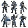 2022 Военная Армия Мировая Война Вторая Мировая Война SWAT Солдаты Полицейские Фигурки Строительные Блоки Кирпичики Обучающие Игрушки Для Детей Подарок