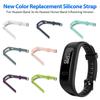 Мягкий силиконовый спортивный ремешок для часов, ремешок для Huawei Band 3e 4e Huawei Honor Band 4, сменный ремешок для бега