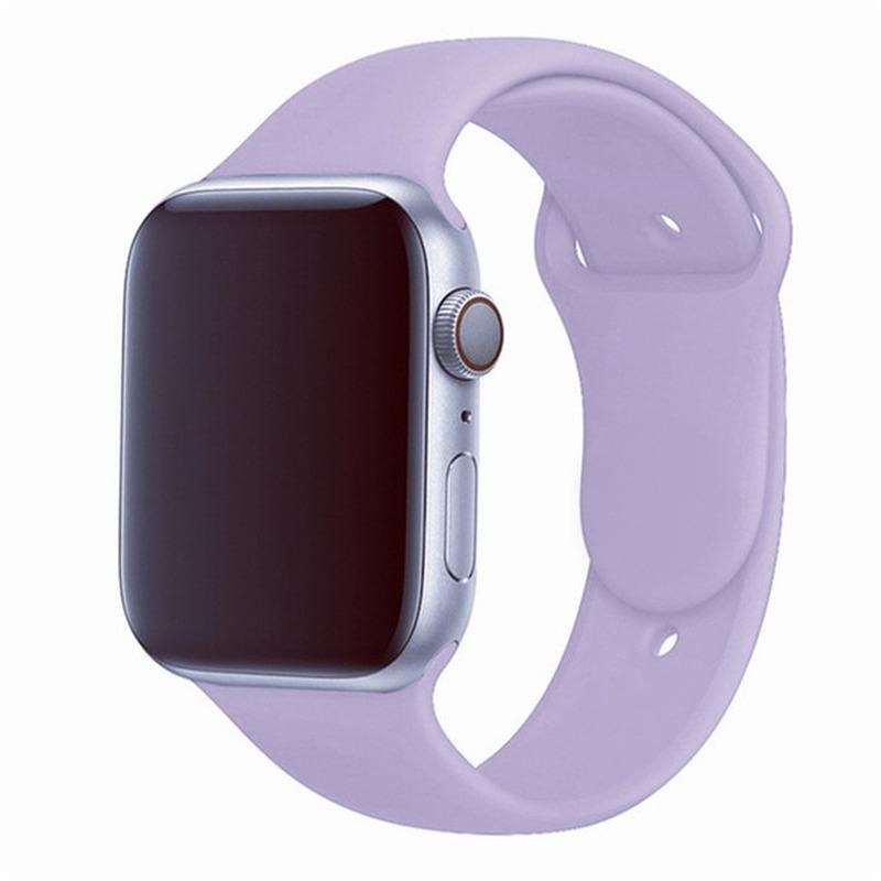 Силиконовый ремешок для Apple Watch Band 44 мм, 40 мм, 38 мм, 42 мм, резиновый ремень, спортивный браслет для умных часов IWatch Serie 3, 4, 5, 6 Se, ремешок