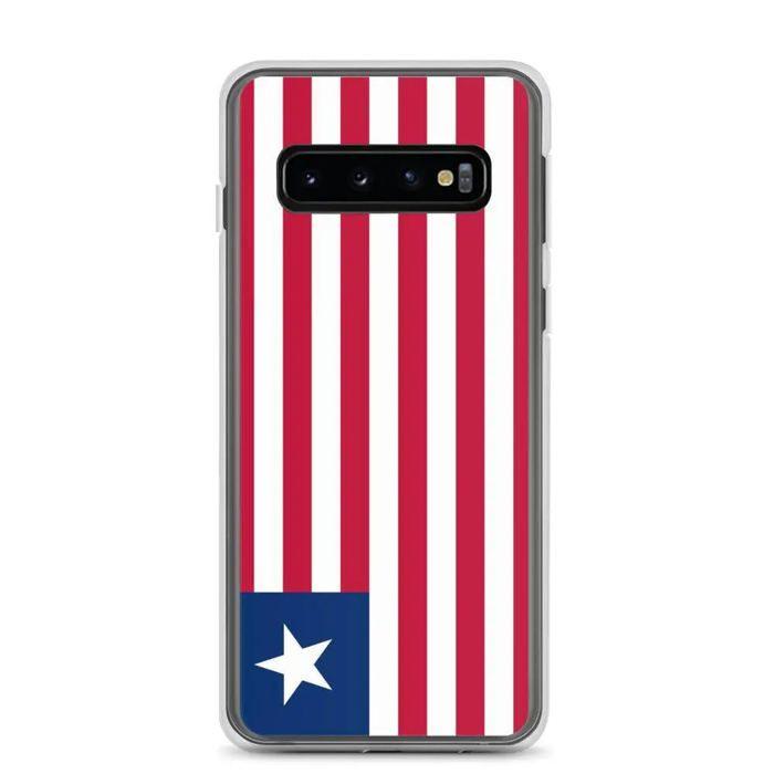 Coque Téléphone - Samsung - Galaxy S23 - Drapeau Du Liberia - Souple - Multicolore