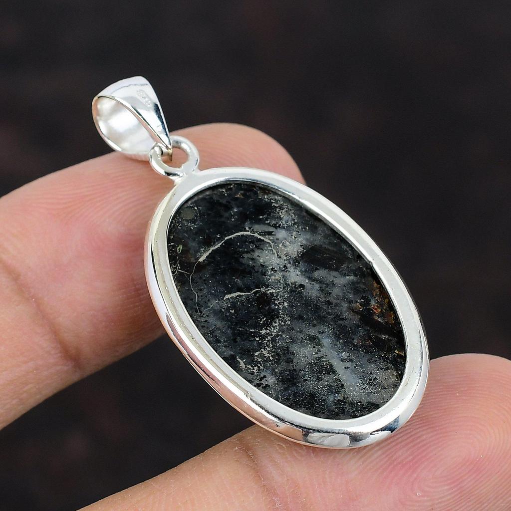 Подвеска с астрофиллитом, ювелирные изделия ручной работы в стиле бохо, подвеска из стерлингового серебра 925 пробы, ювелирные изделия с астрофиллитом, свадебный подарок, подвеска для женщин