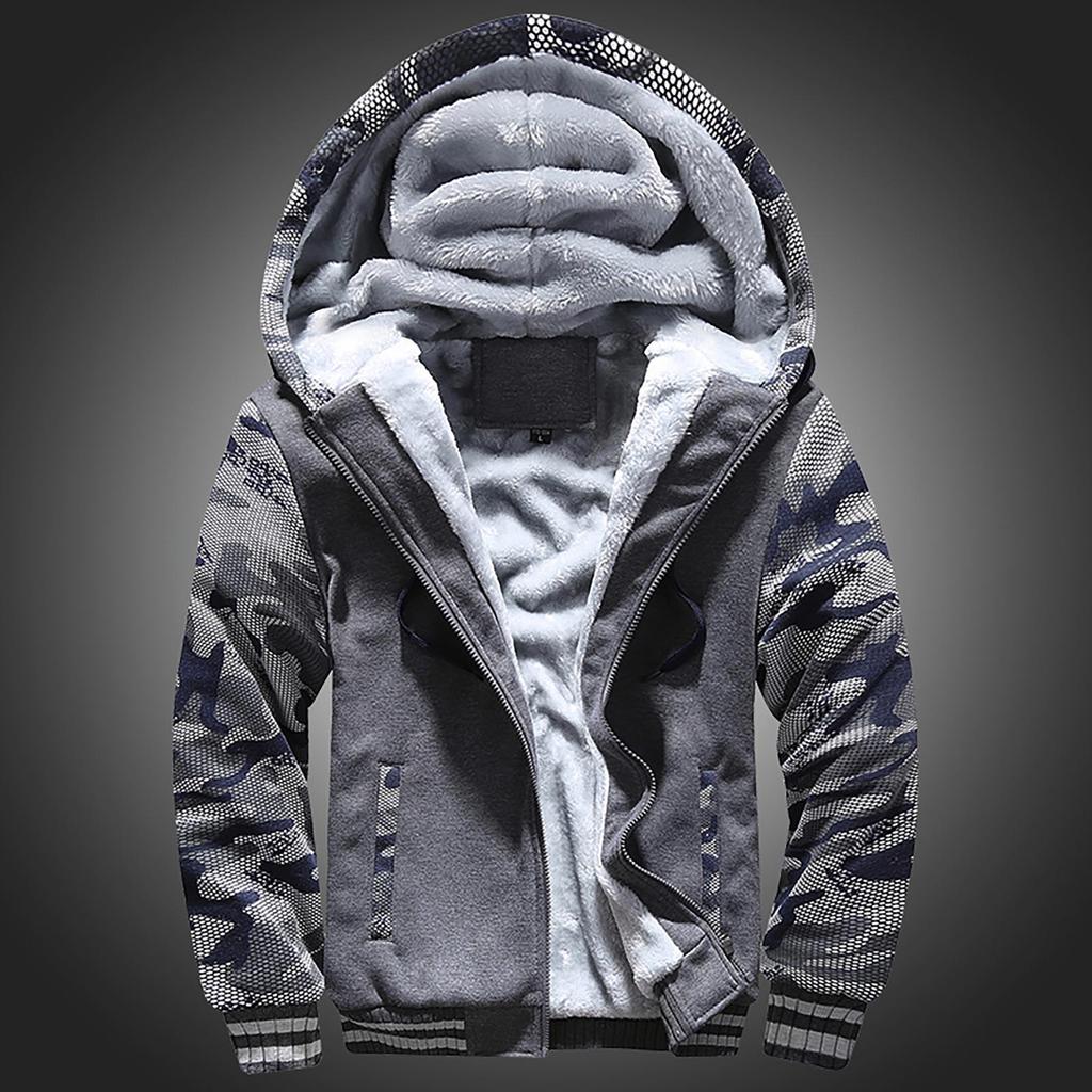 Мужская осенне-зимняя новая модная свободная повседневная плюшевая куртка контрастного цвета