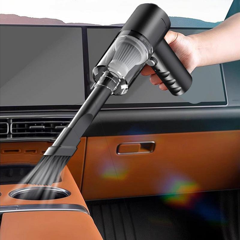Автомобильный пылесос с мощным всасыванием, беспроводной портативный пылесос, портативный автоматический пылесос для дома и автомобиля, мини-пылесос двойного назначения