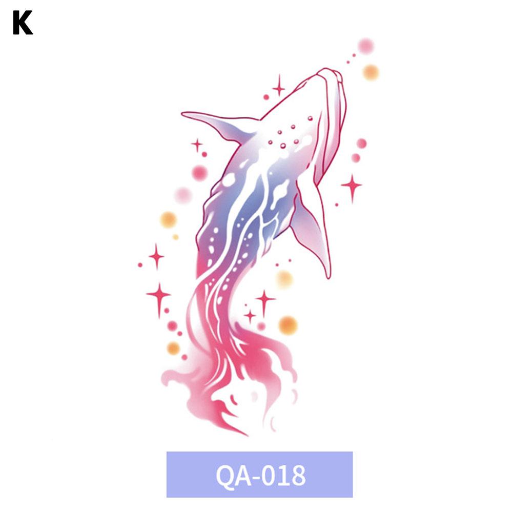 Красочные наклейки-тату с бабочками, водостойкие, долговечные, милые, японские, дофаминовые, смываемые татуировки G1S6