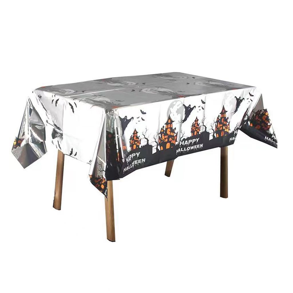 Bloody Tablecloths Plastic Skull Zombie Bloody Table Cover Bloody Handprints Tablecloths Rectangle Scary Cover