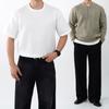 Onl Men S Fleece T ShirT whiTe Nk omT 001