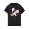 Womens/Ladies Mickey Mouse Full Of Smiles Cotton Boyfriend T-Shirt