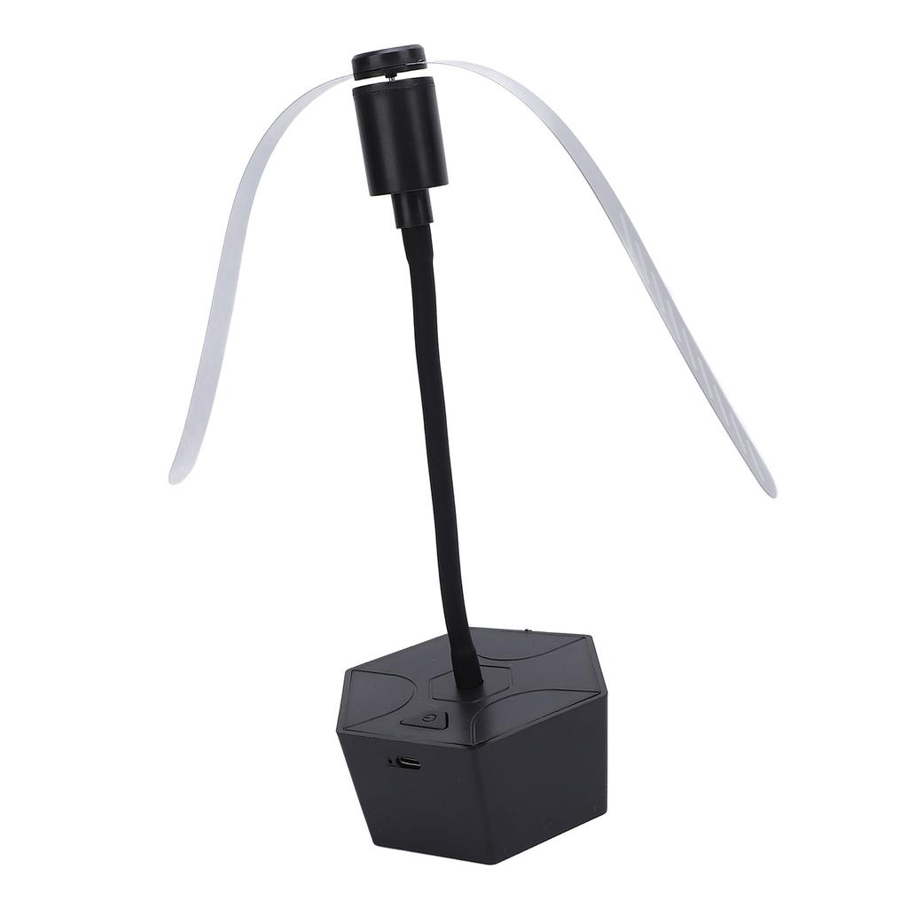 Table Food Fan 1500mAh Portable Battery Powered Food Fan 360 Degree Rotable Food Fan for Patio Outdo