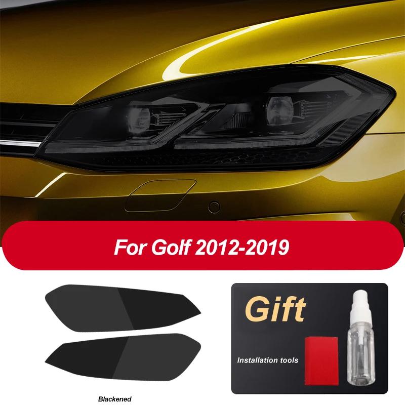 Подходит для Volkswagen VW Golf 7 MK7 2012-2019 HD Автомобильная тонировочная защитная пленка для фар Задний фонарь Наклейка TPU Декоративная пленка Аксессуары