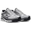 Under Armour Apparition Metallic Silver Black Men Sneakers White 3027595-106