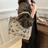 Retro Handbag Personalized Texture Commuting Bag New Simple and Fresh Class Tutoring Handbag