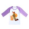 Children's Summer Sports T-shirt Half-sleeve Printed Top