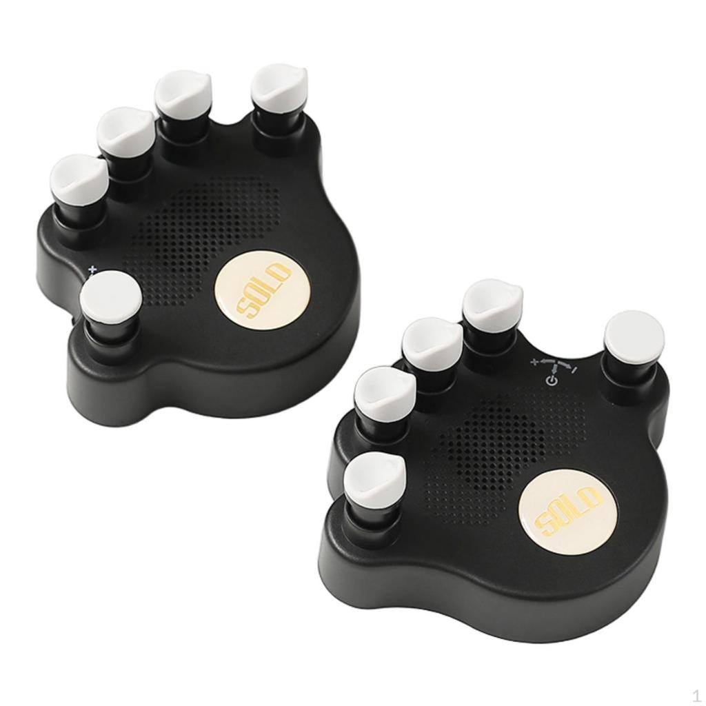 2 Pieces Kids Piano Finger Trainer Exerciser for Guitar Training Grip