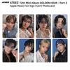 The 12th Mini Golden Hour Part.3 Applemusic Fan Sign Event Photocard KPOP