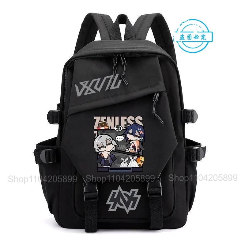 Рюкзак Zenless Zone Zero Аниме Игра Девочки Мальчики Mochila Студенческие Школьные Сумки Мультяшный Дорожный Рюкзак Праздничный Подарок