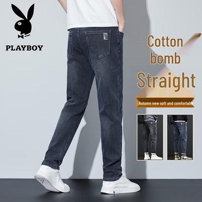 Мужские джинсы прямого кроя в стиле business casual