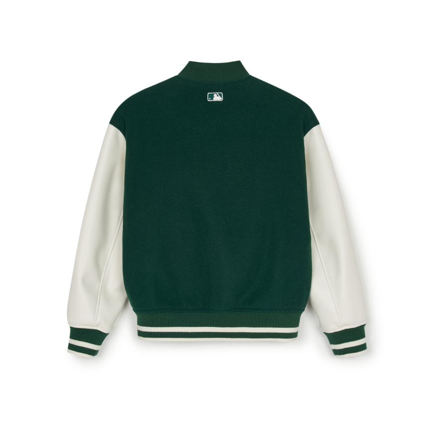 MLB Varsity New York Yankees Повседневная Модная Простая Куртка Унисекс Куртка Темно-Зеленая 3AJPV0151-50GND