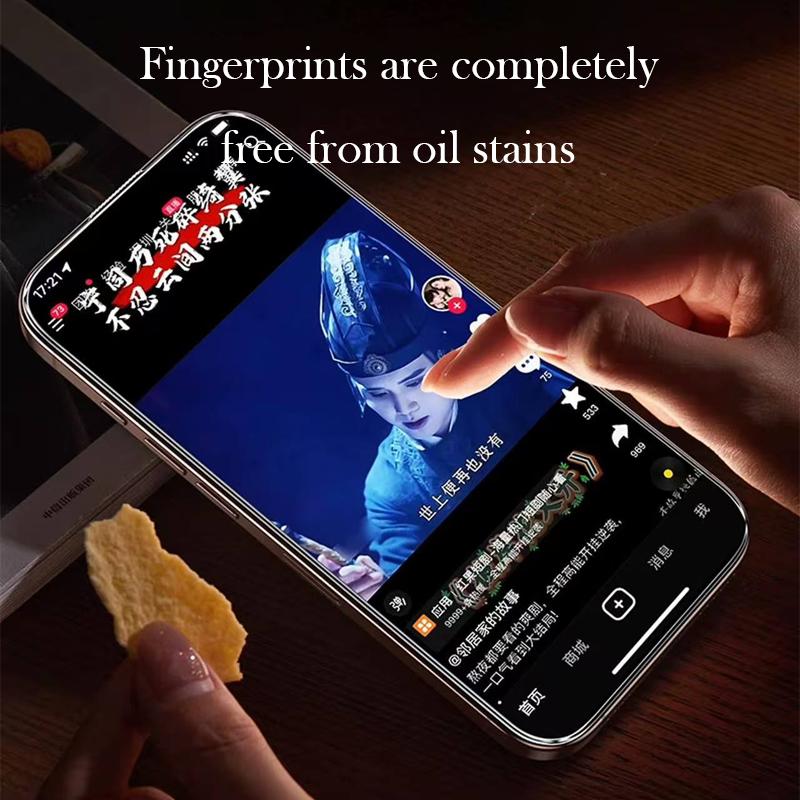 Blueo Crystal Tempered Glass For iPhone 17 Pro Max Dust-free Installation Film Screen Protector for iPhone 17 Pro