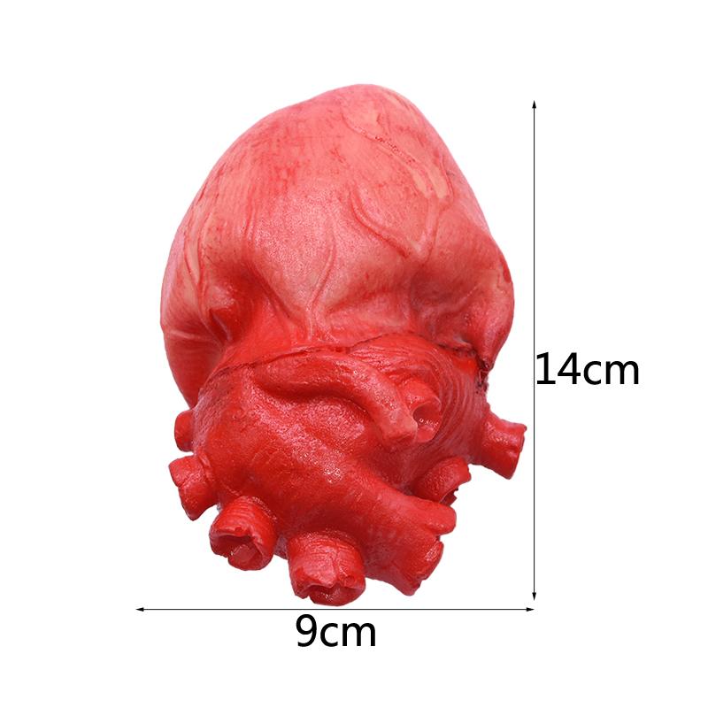1PC Horror Halloween Decor Blood Horror Broken Hand Foot Latex Fake Finger Brain Heart For Halloween Party Supplies Scary Props