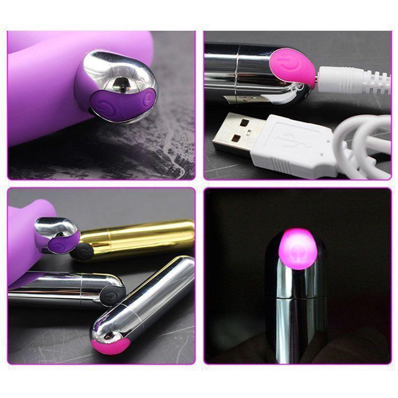 Portable Women's Bullet Vibrator - Wearable, One-handed Use for Outdoor or Discreet Enjoyment