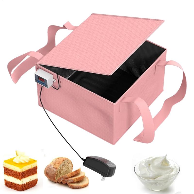 Ящик для расстойки теста с подогревателем, точный контроль температуры, расстойка для хлеба, складная коробка для закваски