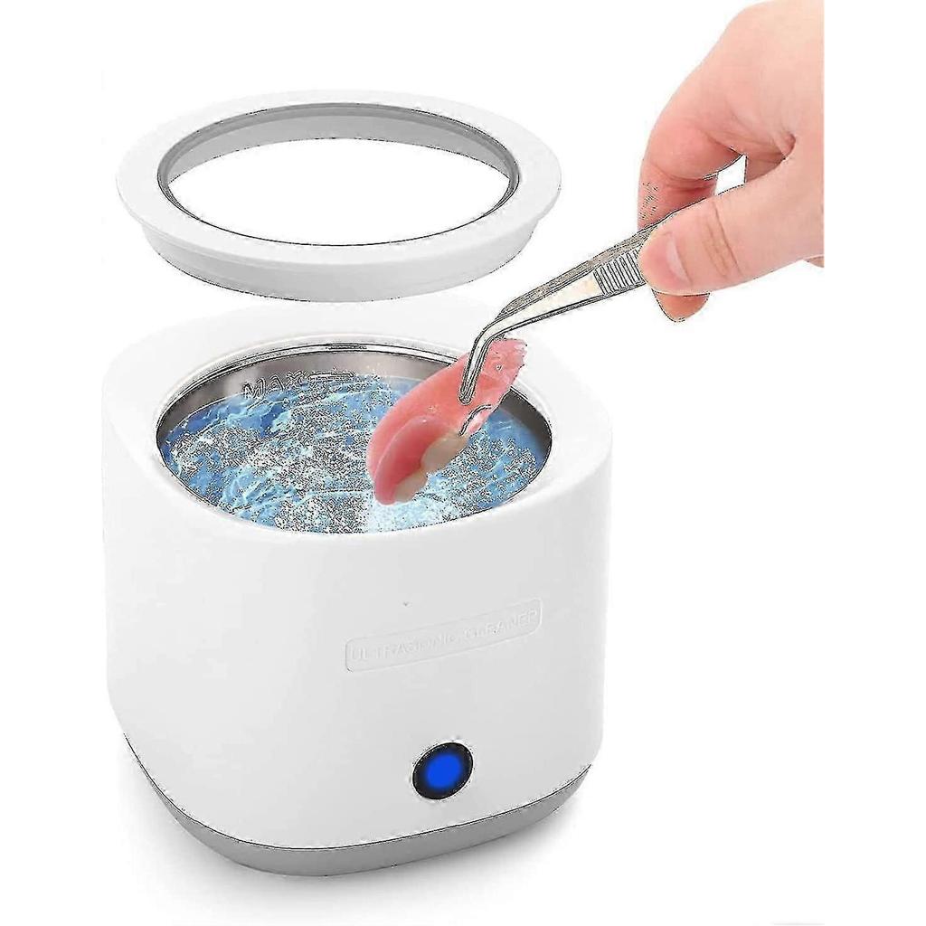 Ultrasonic Cleaner For Dentures, Retainer, Mouth Guard, Aligner, Whitening Trays Tw