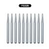 10Pcs/Box WellCK FG Dental Carbide Burs Dia 1.6mm For High Speed Tungsten Steel Burs FG330 FG556 FG245 FG34