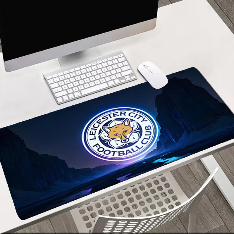 Leicester Football Club Crest Mouse pad Office Desk Mat, Gaming Mouse Pad Mousepad, keyboard pad,Heavy-Duty Non-Slip Rubber Backing, Gift