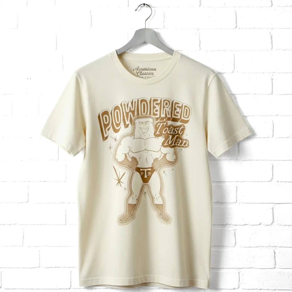 Ren and Stimpy Powdered Toast Man Men's T Shirt