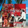 Ретро Мода C-Coca-C-Cola Полотенце Быстросохнущие Пляжные Полотенца Подходят Для Бассейнов Кемпинга Йоги И Спортзала
