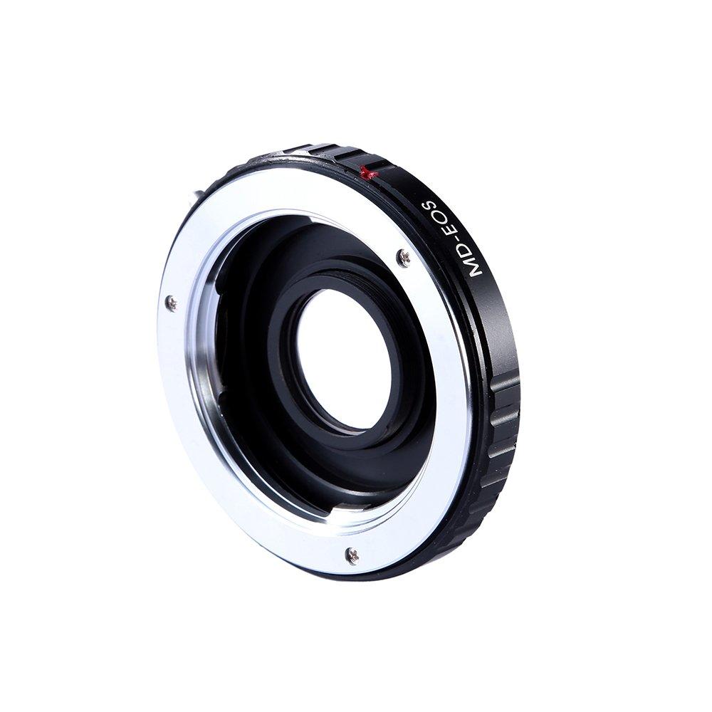 CONCEPT Mount Manufacturer Converts Minolta MD MC SR Mount Lenses to Canon EF Mount Includes Infinity Corrected Lens K&F MD-EOS Adapter, Direct,