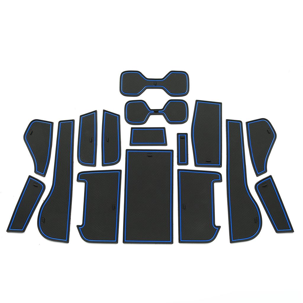 Противоскользящий резиновый коврик в нишу двери для Lexus NX 300 350h 450h 2021-2022 аксессуары подстаканники противоскользящие коврики