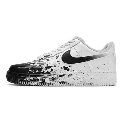 Air Force 1 811 Производство, Промышленная зона, Специальная коробка для обуви Низкие кеды для скейтборда Женские Черно-белый DH2920-111(Team80-S-BOX)
