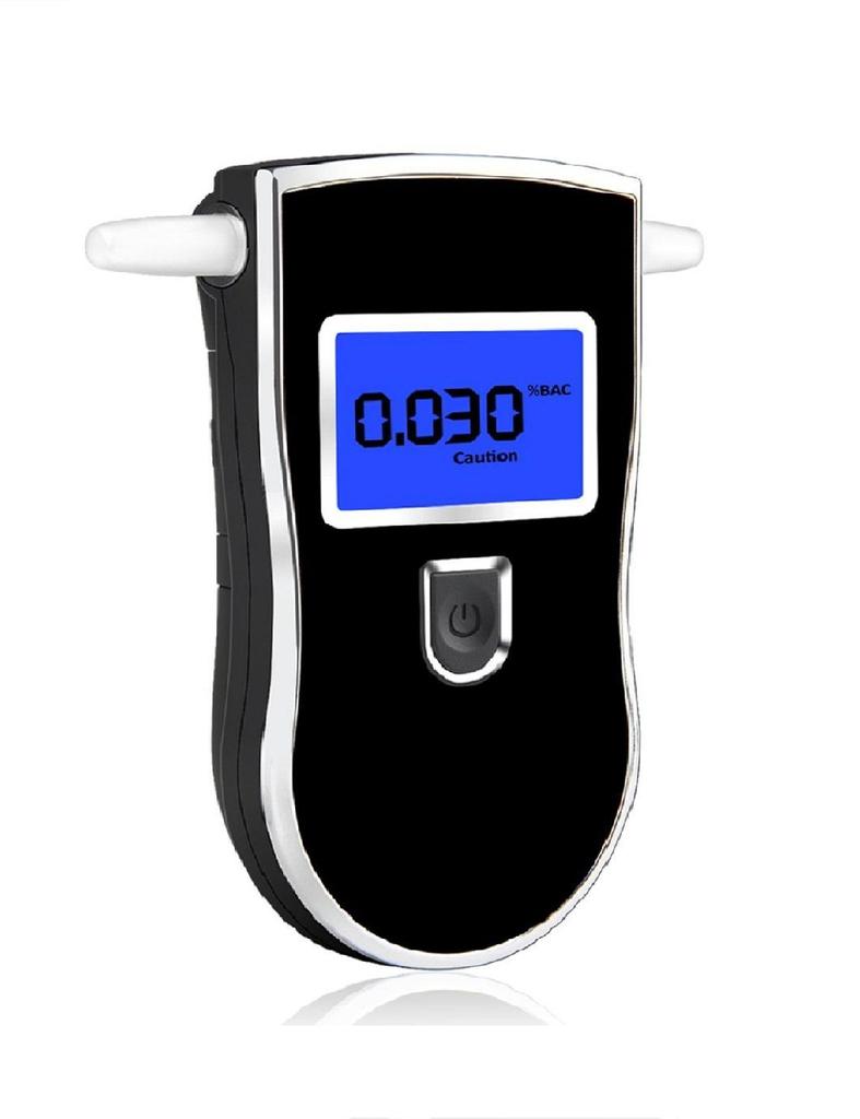 Professional Portable Semi-Conductor Sensor Digital Alcohol Tester with 10 Mouthpieces
