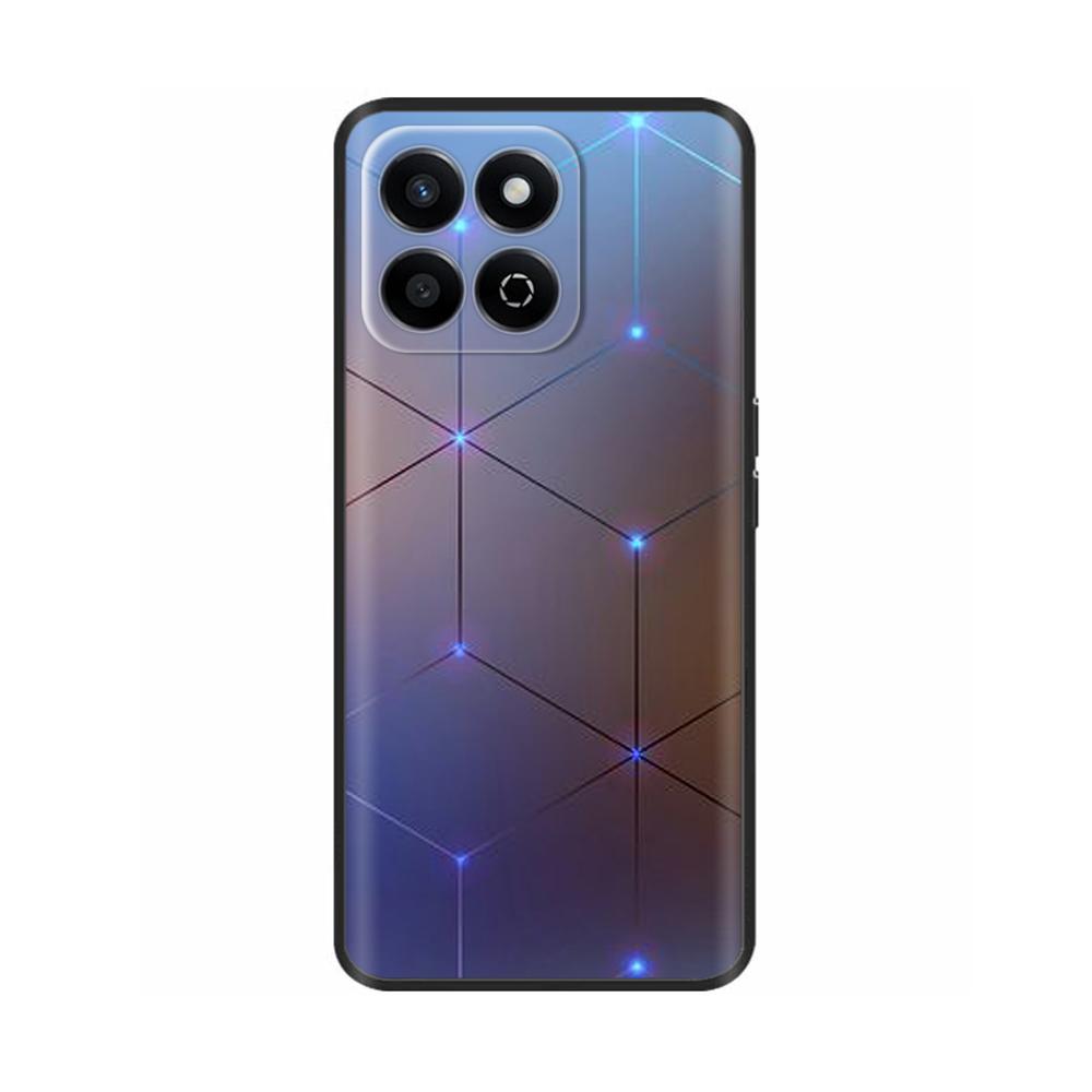 Чехол для телефона Honor 200 Smart 5G 6.8" Мягкий Черный ТПУ Силиконовая Защитная Задняя Крышка Для Honor 200 Smart 5G Capa Ударопрочный Корпус