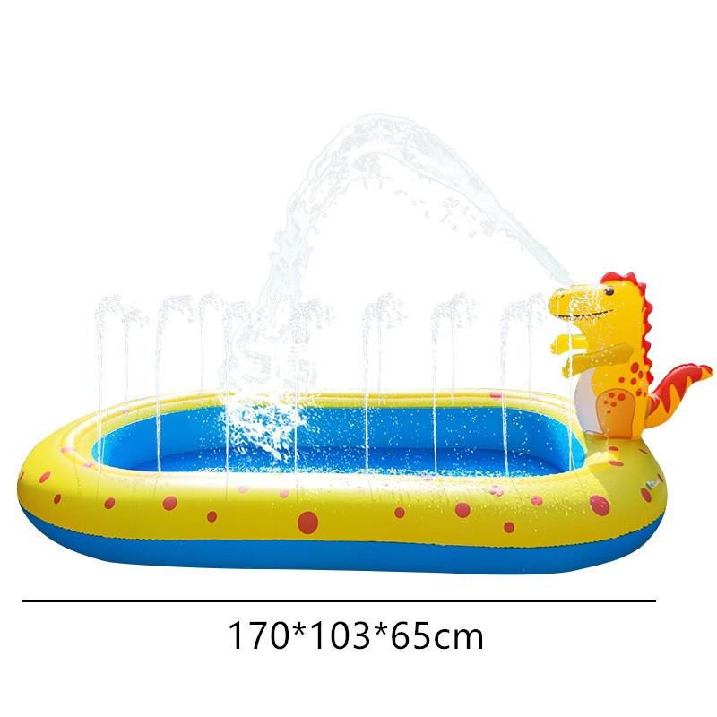 Inflatable Floating Lounge Chair with Sunshade - Glow-in-the-Dark Outdoor Tanning Pool, Water Slide Toy for Sunbathing & Splashing