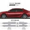 Toyota CAMRY - Chrome Side Door Trim Strips Center